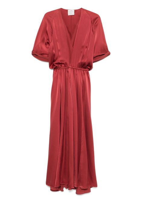 Clay red silk maxi dress Forte Forte - women